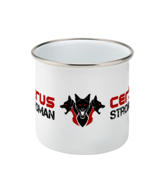 Strongwoman Enamel Mug